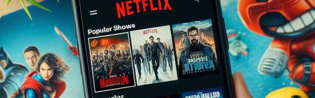 netflix na obrazovke smartfónu ai image