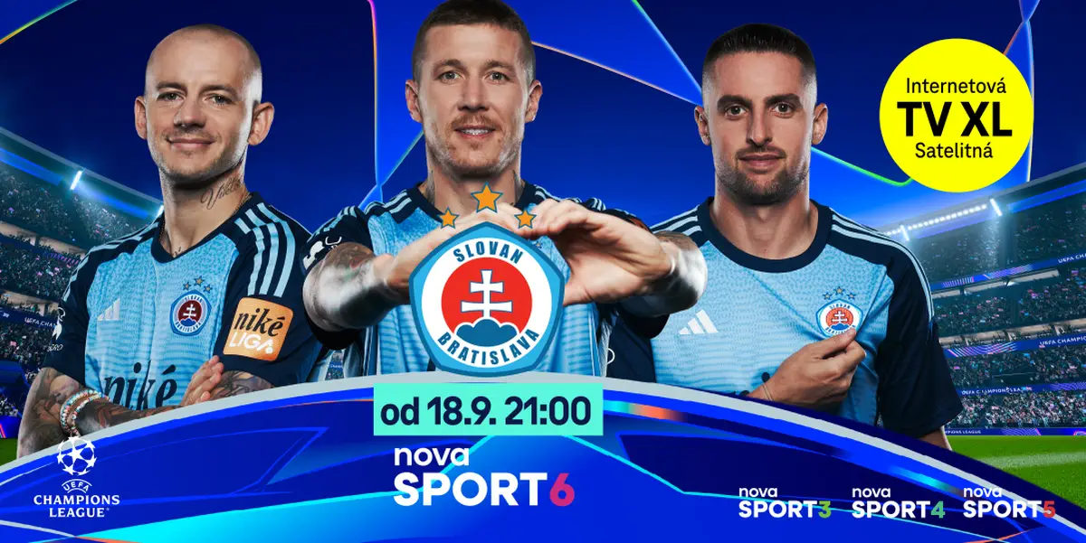 Ako sledovať naživo zápasy Slovana Bratislava v Lige majstrov