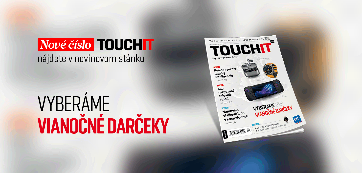 Nové vydanie TOUCHIT už v predaji