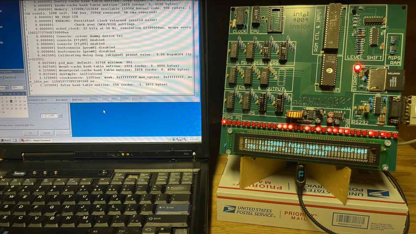 Dá sa spustiť Linux na 53 rokov starom CPU? Dá, ale počkáte si