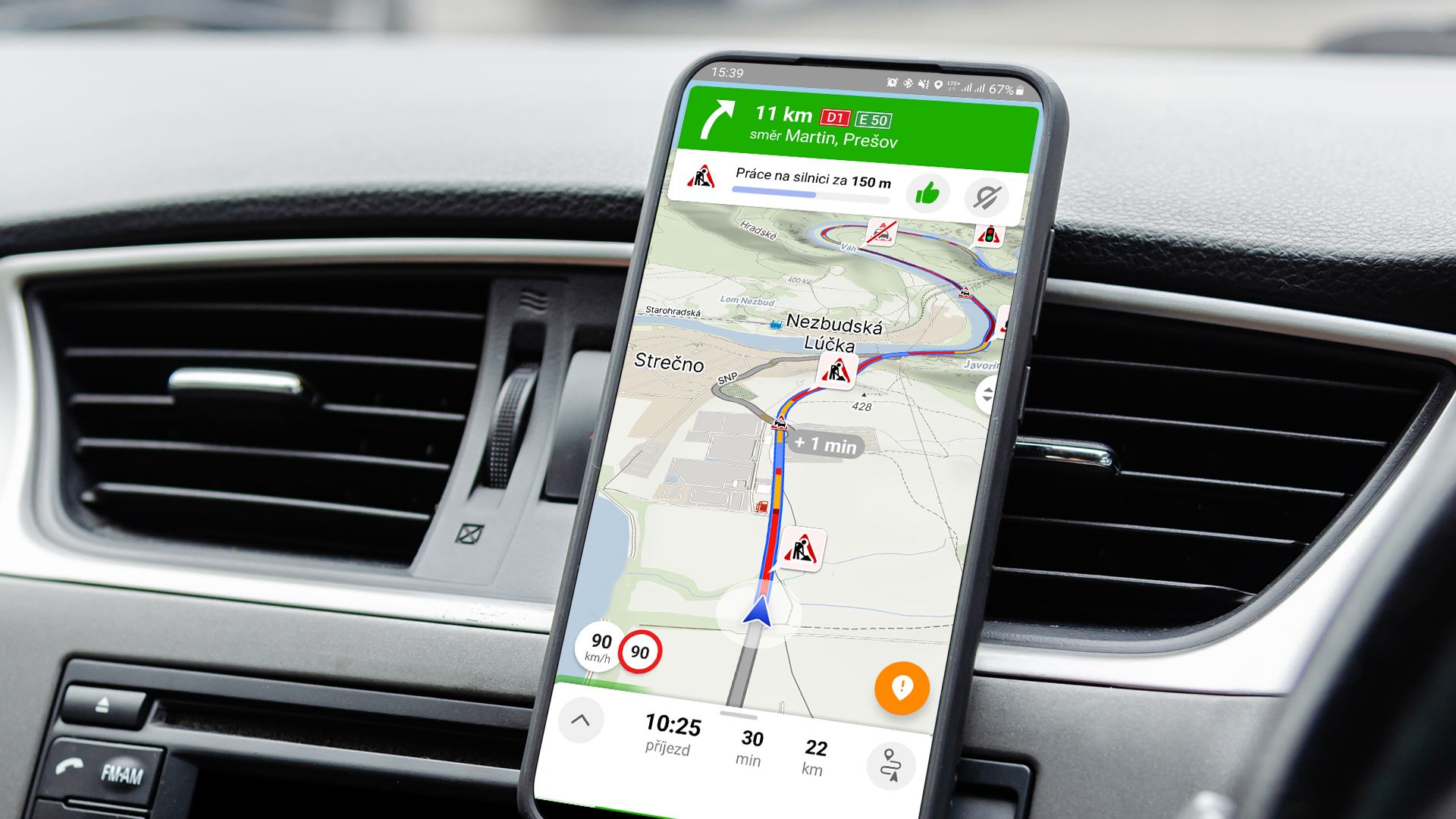 Aplikácia Mapy.cz bude na Slovensku silnou konkurenciou pre Google Mapy a Waze