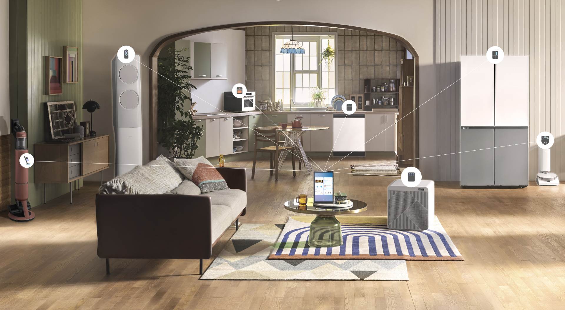 Samsung ukázal, ako môže fungovať inteligentná domácnosť