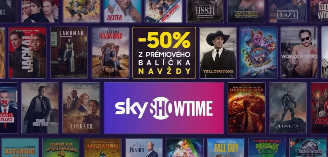 SkyShowtime zvýhodnená ponuka