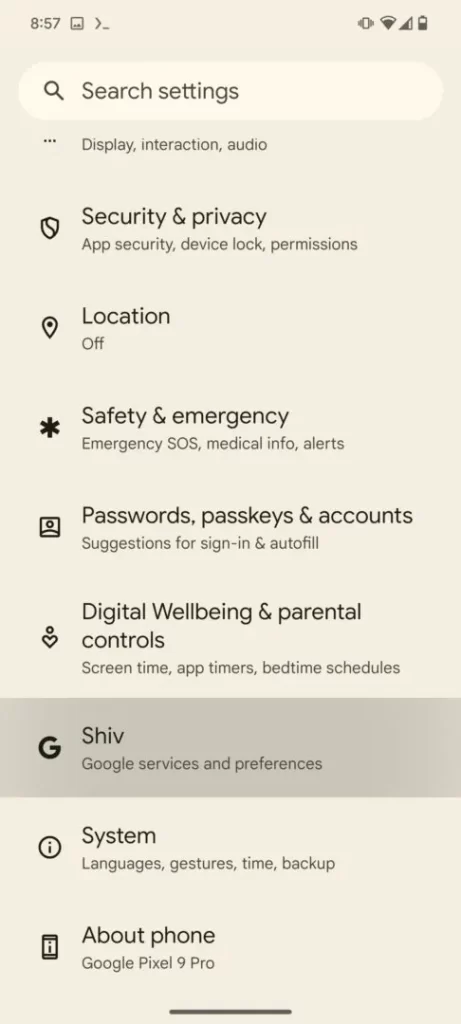 Android bude osobnejší. V ponuke nastavení sa čoskoro objaví vaše meno