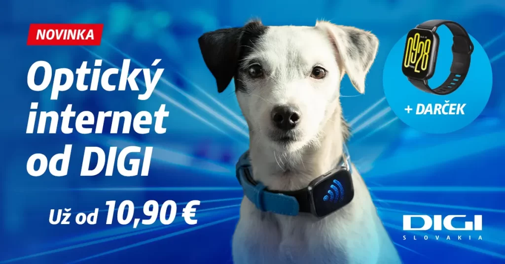 Optický internet od DIGI poteší každého člena rodiny