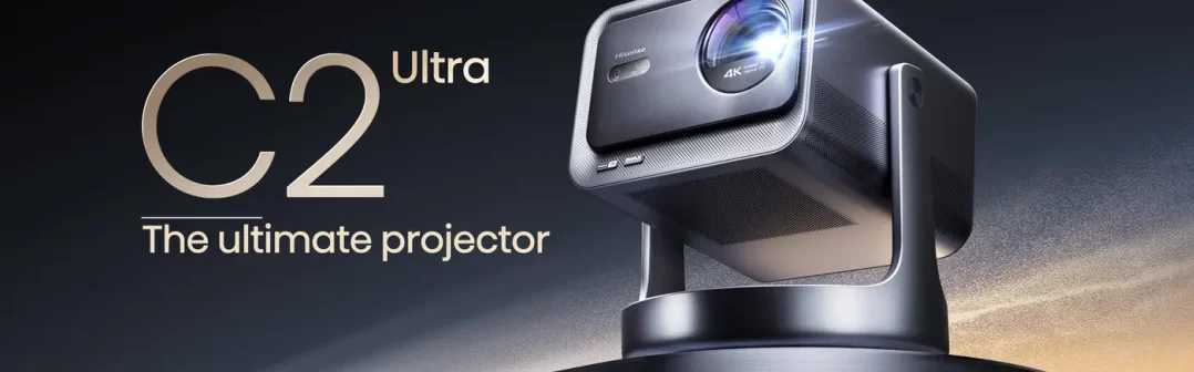 Hisense uvádza nový 4K laserový smart mini Projektor C2 Ultra: Revolúcia v domácom kine