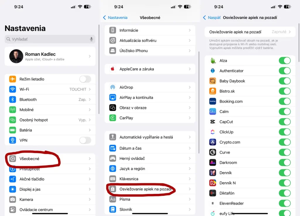 iPhone: Ako obmedziť aktivitu aplikácií na pozadí