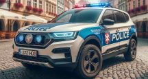 police car AI image