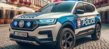 police car AI image