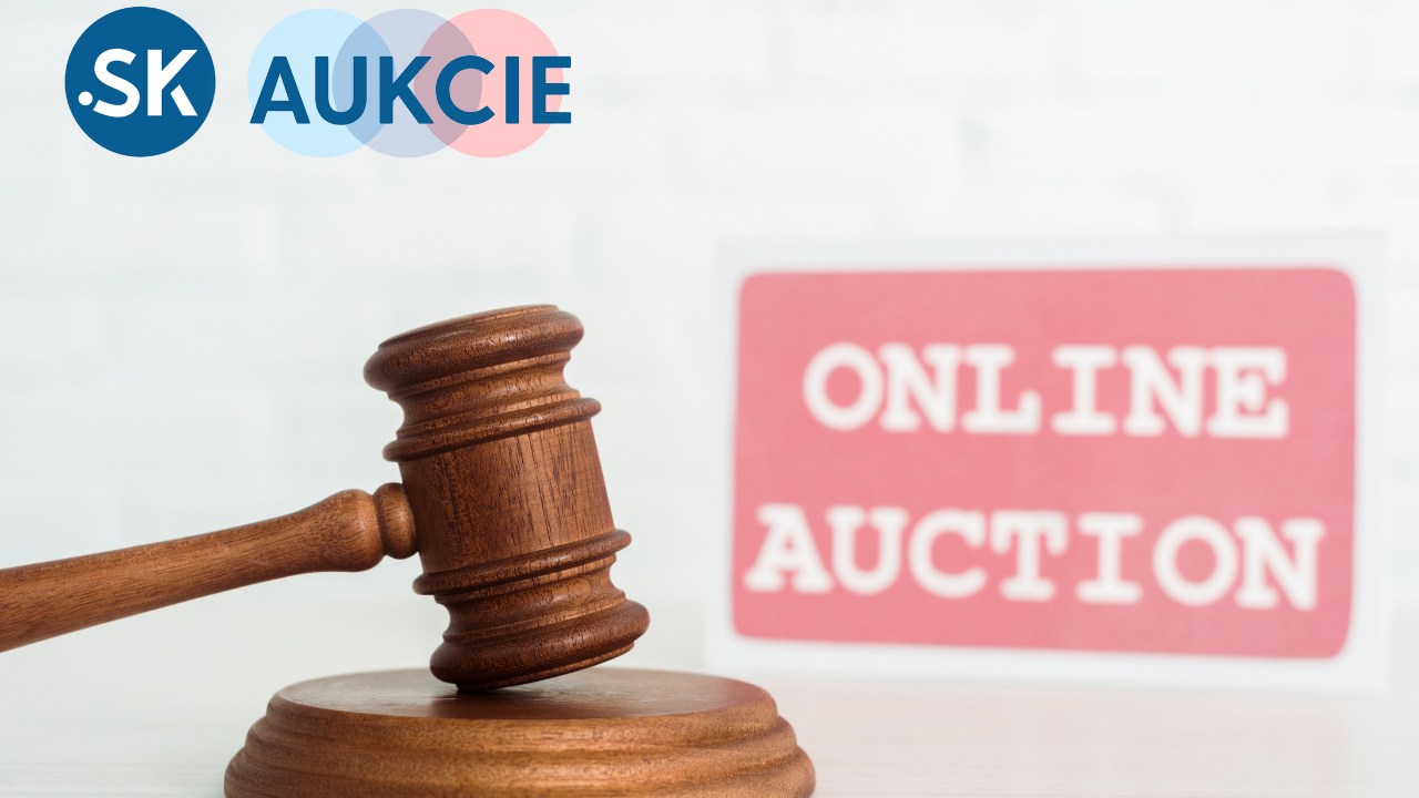 Unikátne domény na Slovensku v dražbe