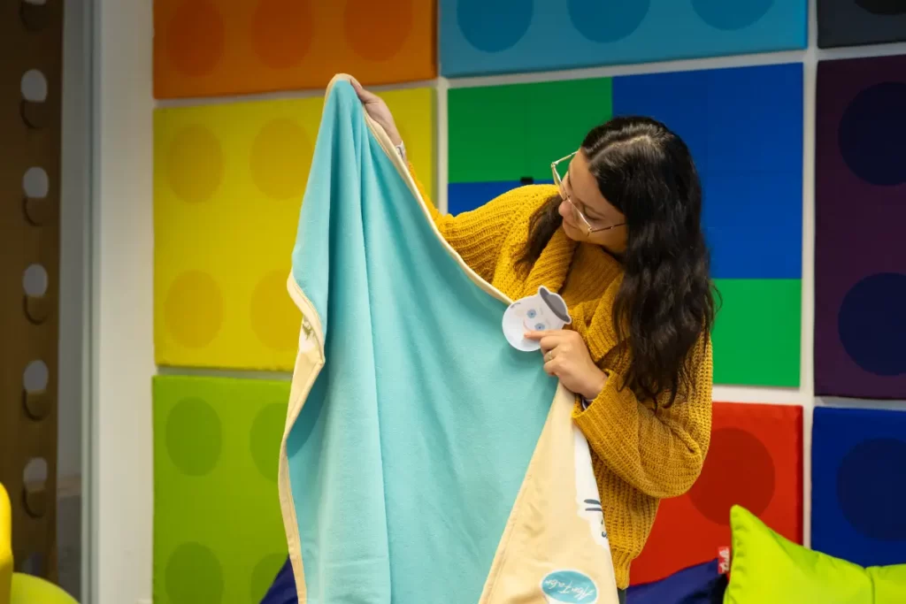 Interaktívna deka od AbrFabr