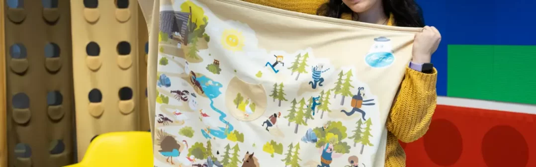 Interaktívna deka od AbrFabr