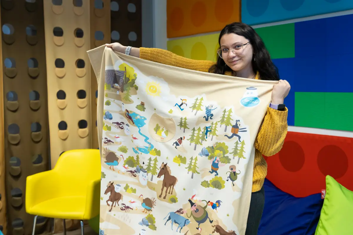 Interaktívne deky AbrFabr zavedú vás aj vaše deti do sveta rozprávok vďaka AR