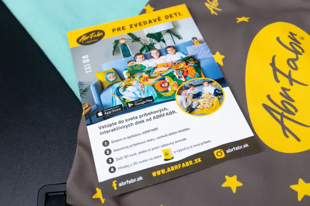 Interaktívna deka od AbrFabr