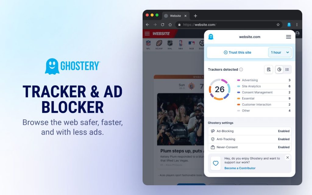 Ghostery browser