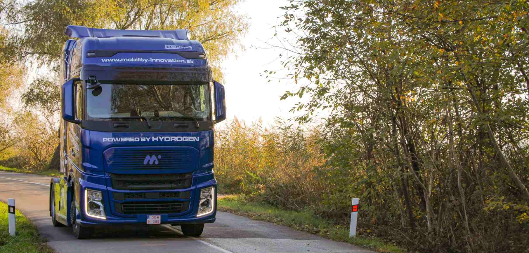 Slovenský vodíkový ťahač dokáže prejsť naraz viac ako 600 km