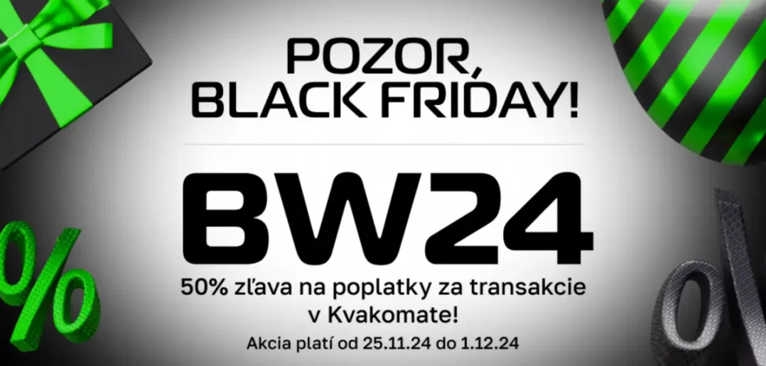 Black Friday - Kvakomat