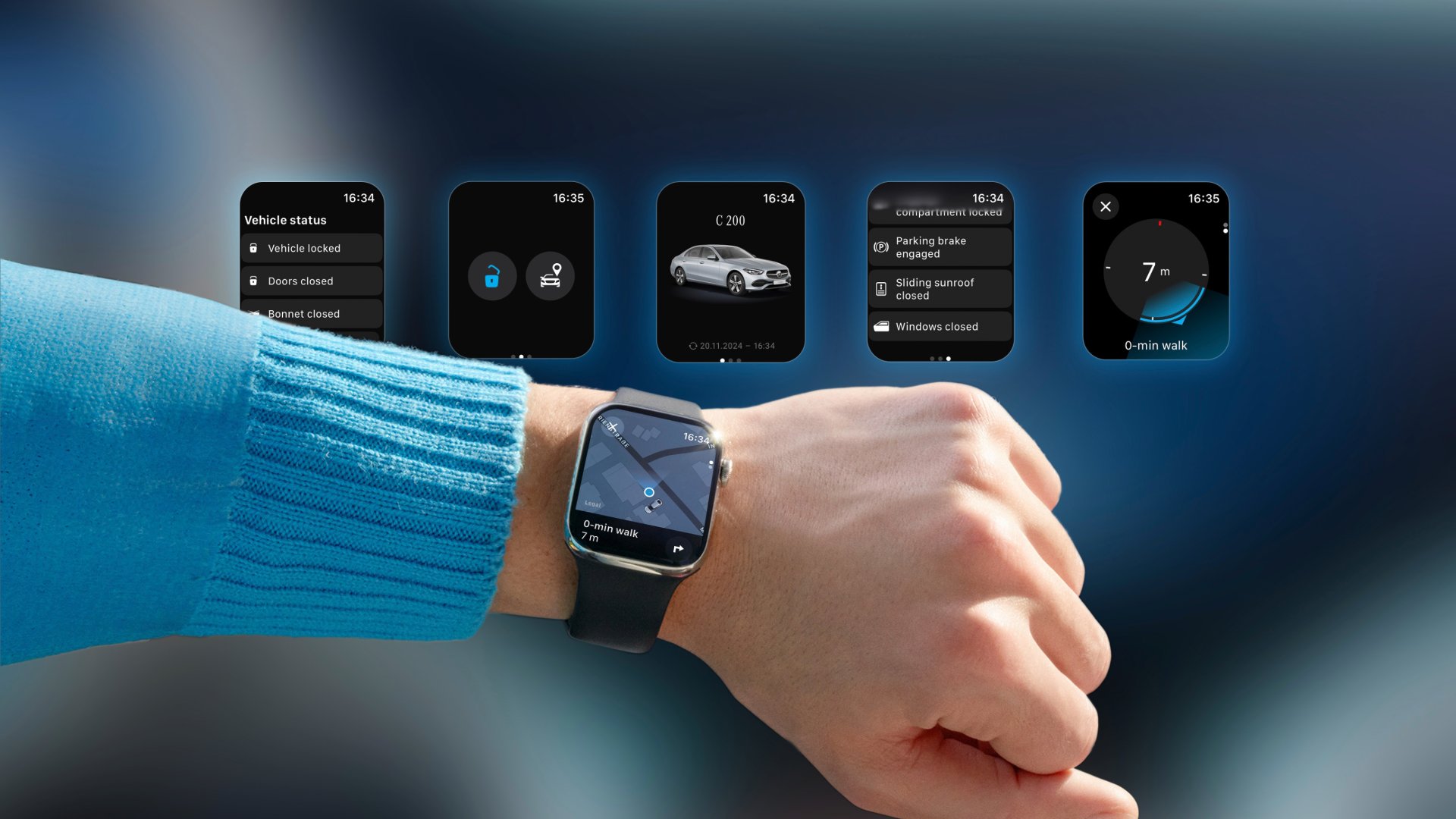Mercedes-Benz predstavuje novú aplikáciu pre Apple Watch