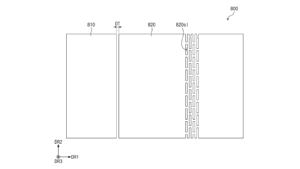 Samsung Galaxy tri-fold patent
