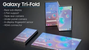 Samsung Galaxy tri-fold patent
