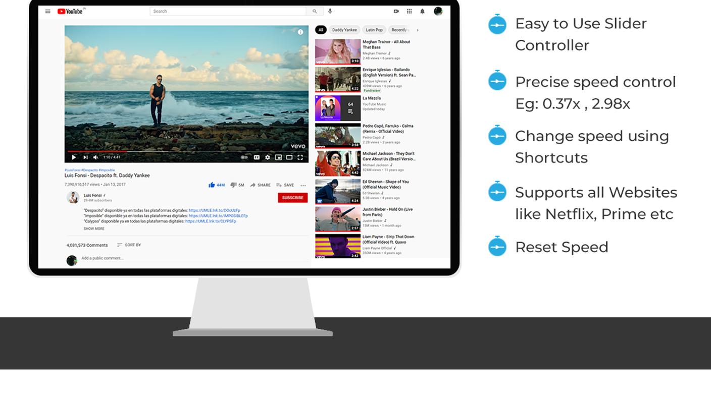 Ako zrýchliť videá v prehliadači?