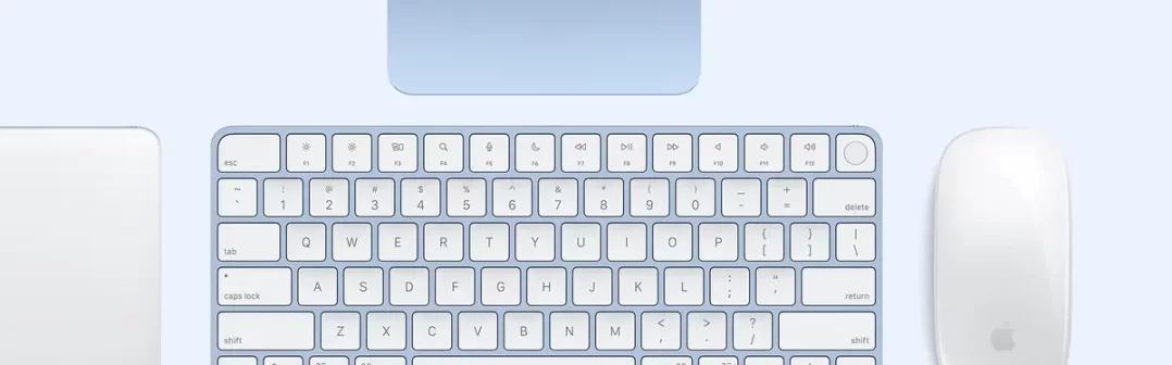 Apple Magic klávesnica a Magic myš