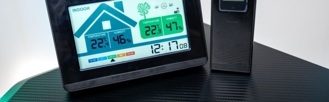 Bezdrôtová meteostanica Auriol s podsvieteným displejom a bezdrôtovým vonkajším senzorom