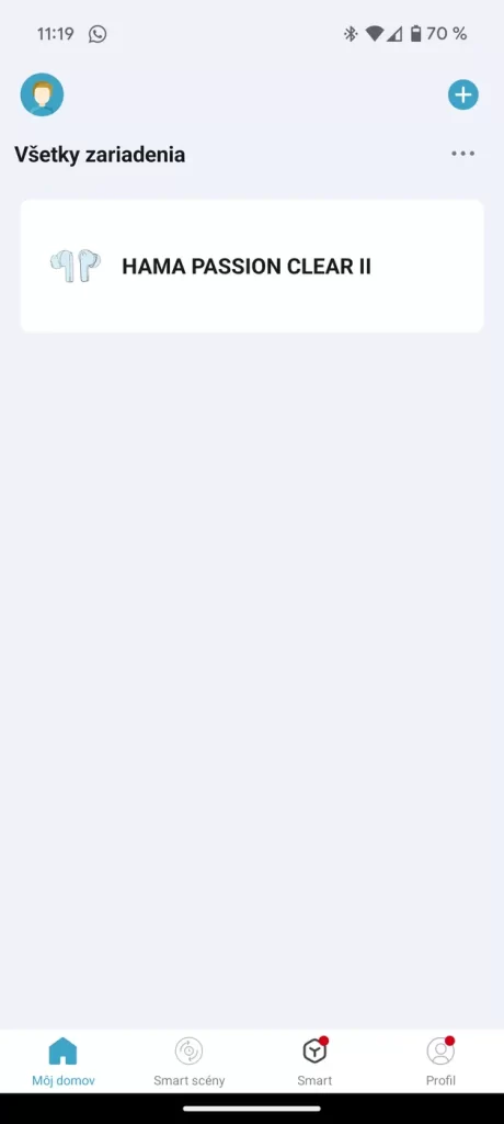 Hama Passion Clear II aplikácia