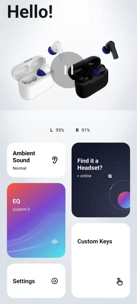 Hama Passion Clear II aplikácia