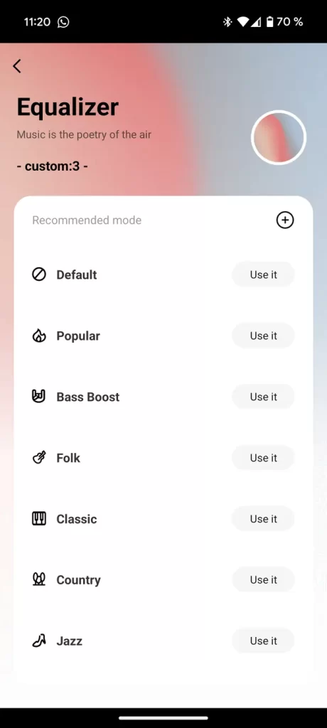 Hama Passion Clear II aplikácia