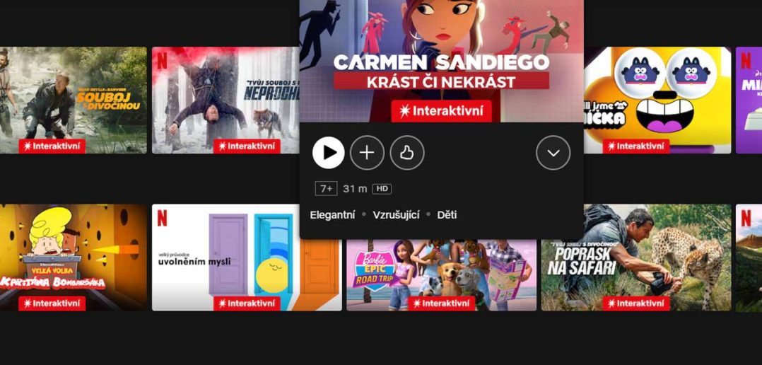 netflix interactive