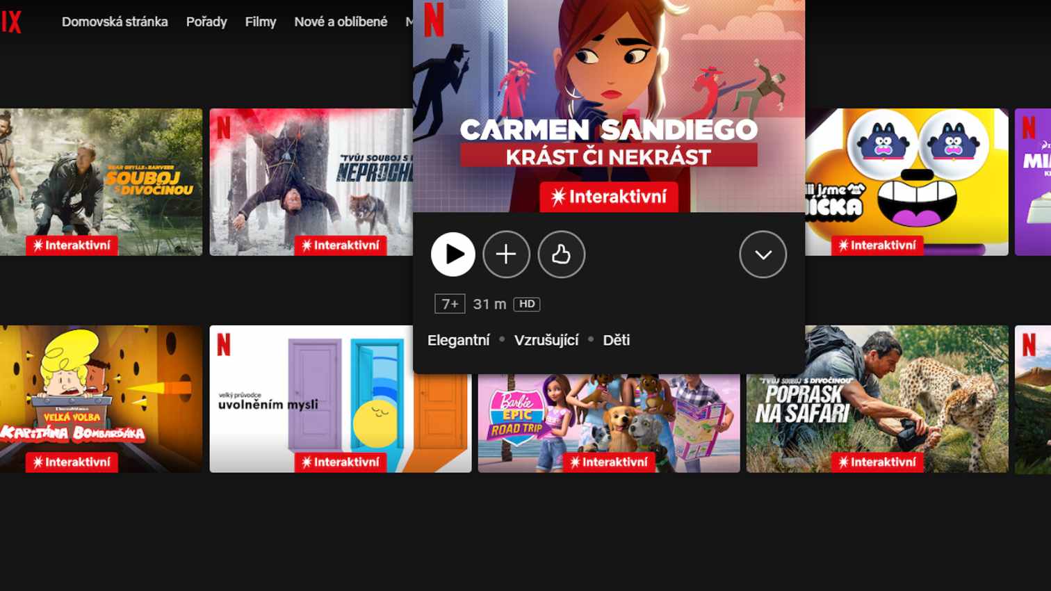 Netflix obmedzí samostatnú kategóriu filmov