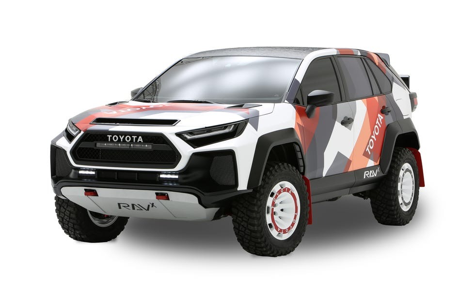 Toyota RAV-X Concept: Obľúbené SUV pripravené na Rally Dakar