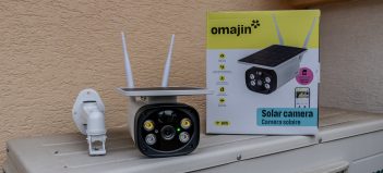 Omajin Solar Camera pred ukončením inštalácie