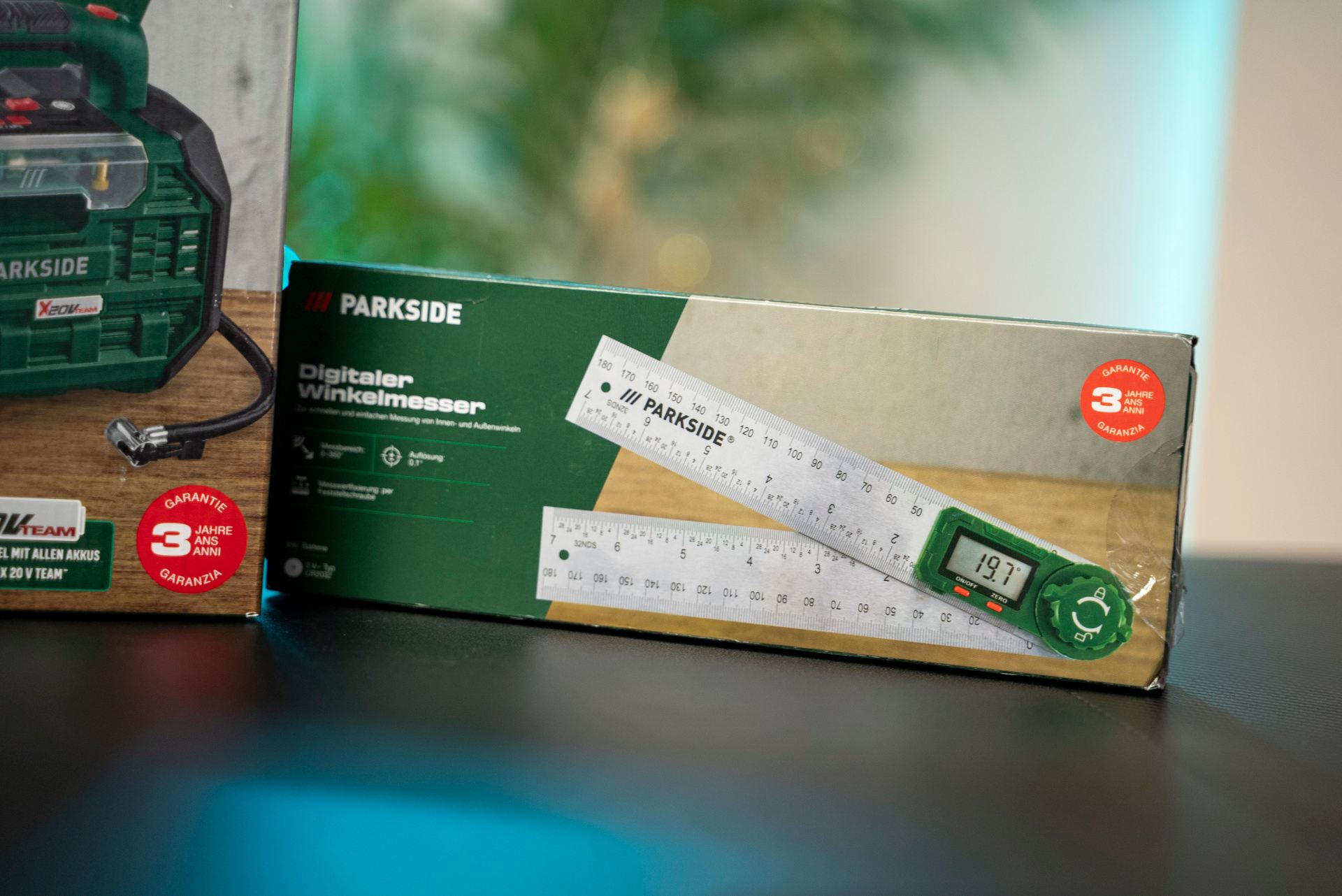 PARKSIDE digitálny uhlomer