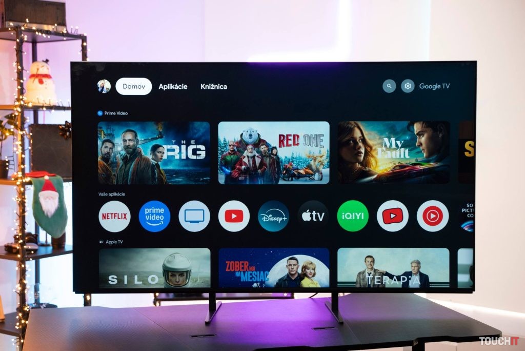 Operačný systém Google TV na Sony Bravia 9