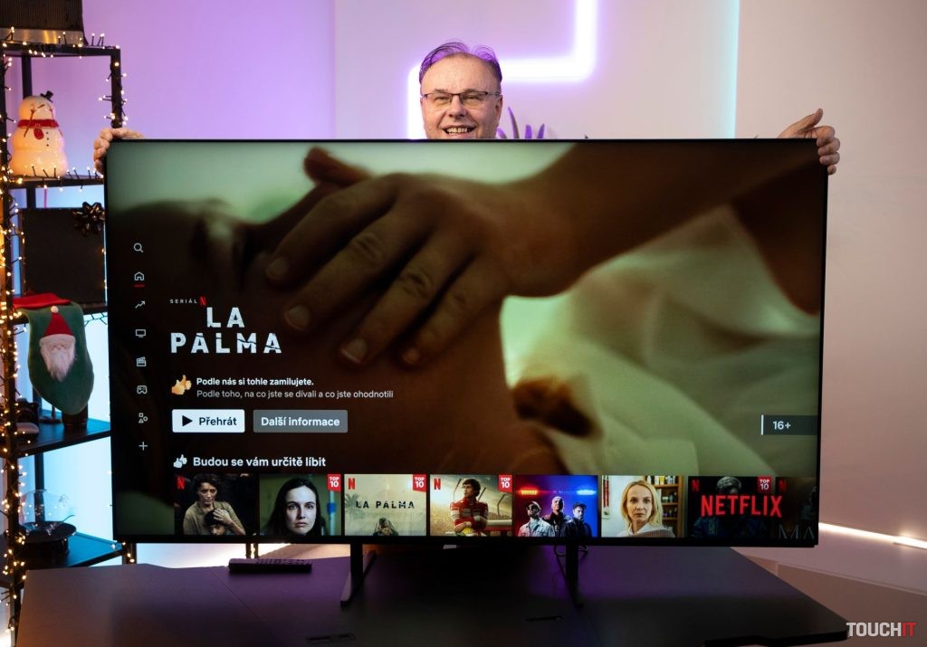 Sony Bravia 9 s aplikáciou Netflix