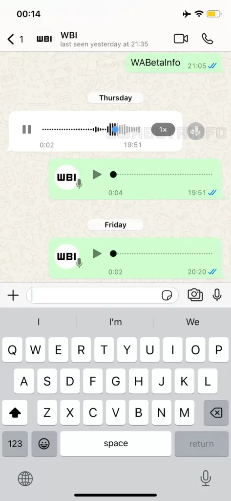 WhatsApp ponúkne rýchle odpovede na hlasové správy