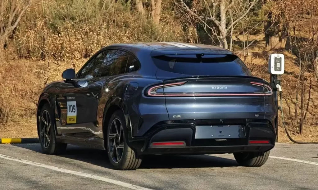 Xiaomi YU7 v rámci testovania