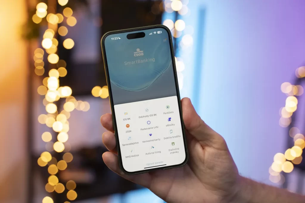 SmartSlužby+ v aplikácii ČSOB SmartBanking