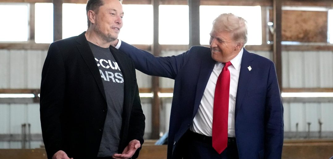 Donald Trump a Elon Musk