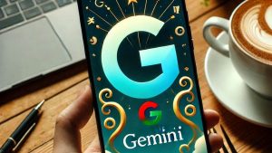 google gemini AI abstrac image