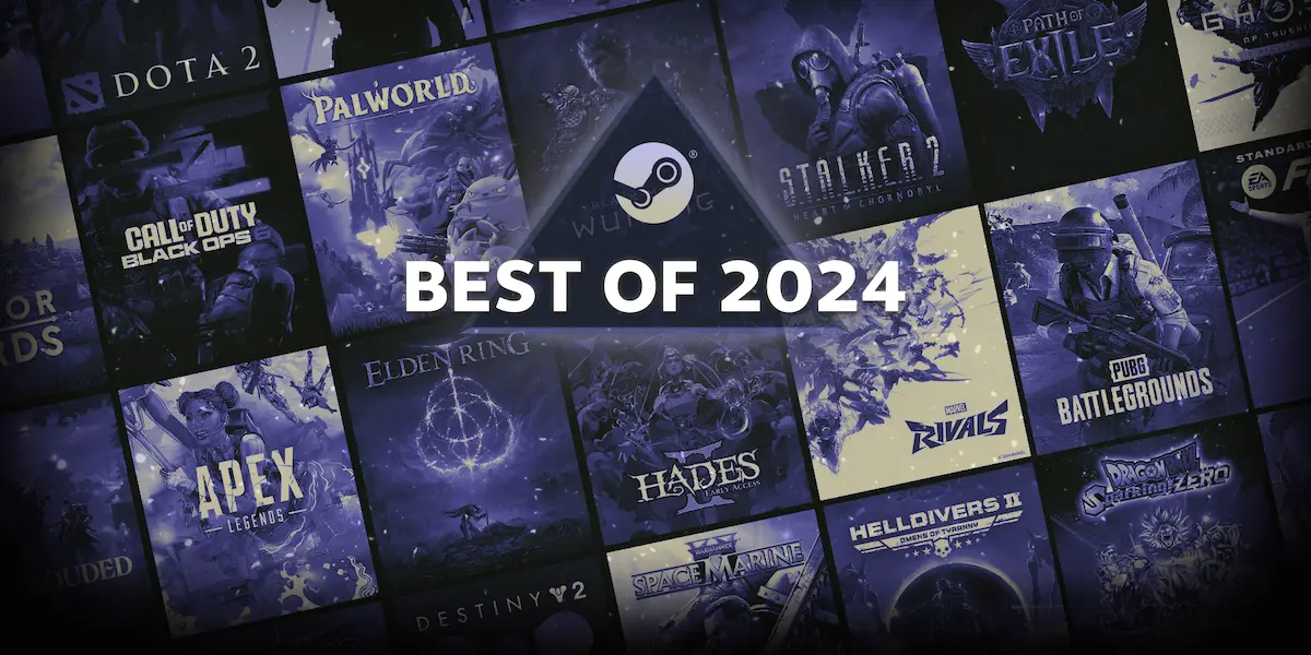 Toto sú najviac hrané a najpredávanejšie PC hry za rok 2024