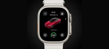 Aplikácia Tesla pre Apple Watch