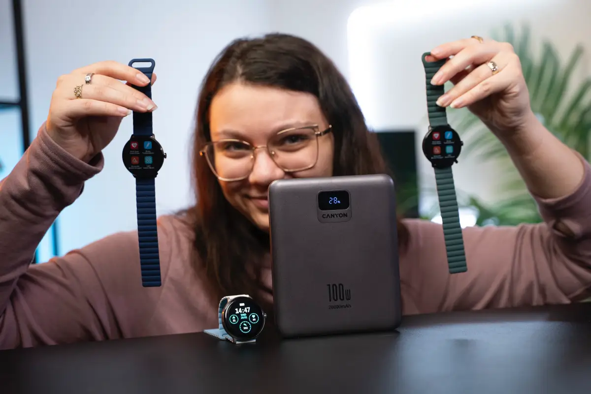Tipy na praktické darčeky: Elegantné hodinky aj praktická powerbanka od Canyon (+SÚŤAŽ)