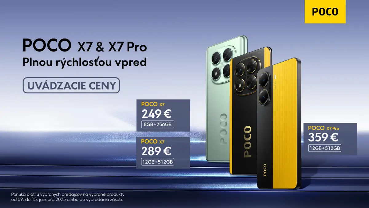 POCO X7 a X7 Pro prinášajú svieži vánok na trh s cenovo dostupnými smartfónmi