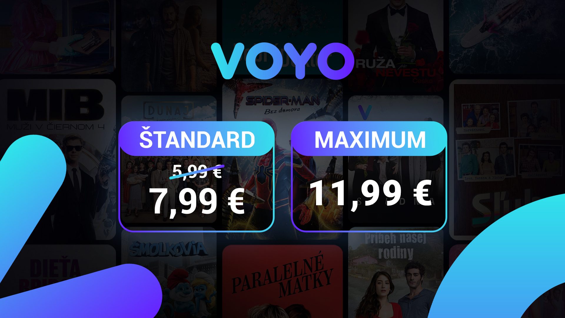 Streamovacia služba Voyo zdražuje. Koho sa to dotkne?