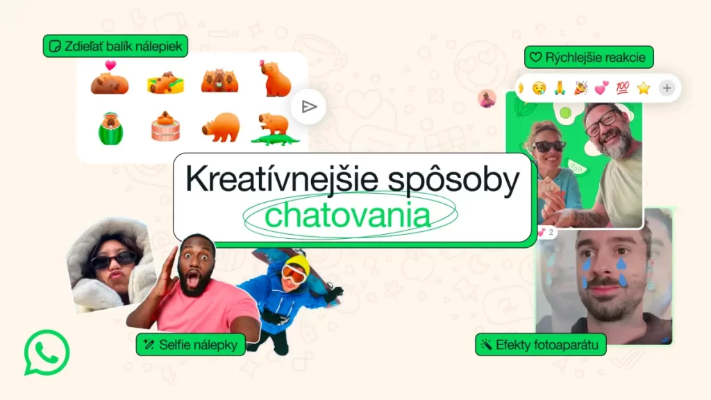 Nové funkcie služby WhatsApp