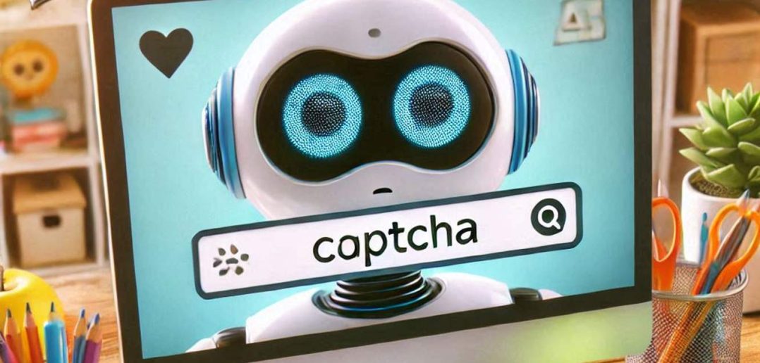 captcha robot AI image