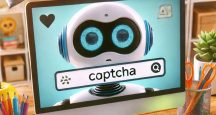 captcha robot AI image